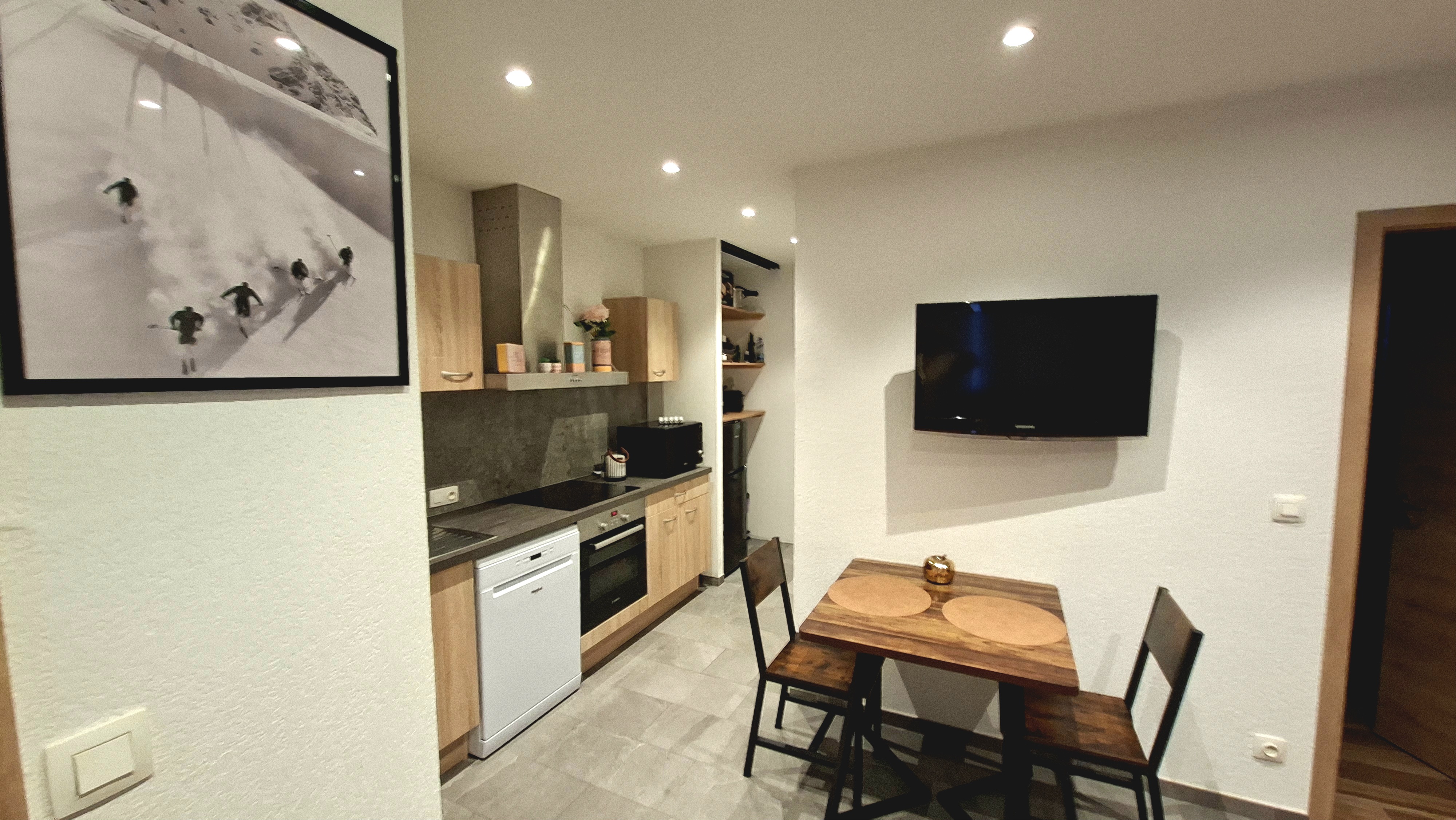 La Loge - cuisine et coin repas