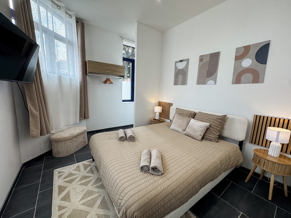 Appartement rénové • Wi-Fi • Netflix