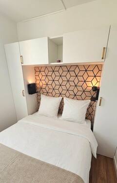 Vue mer en 1ère ligne, 2 chambres, Clim et Parking