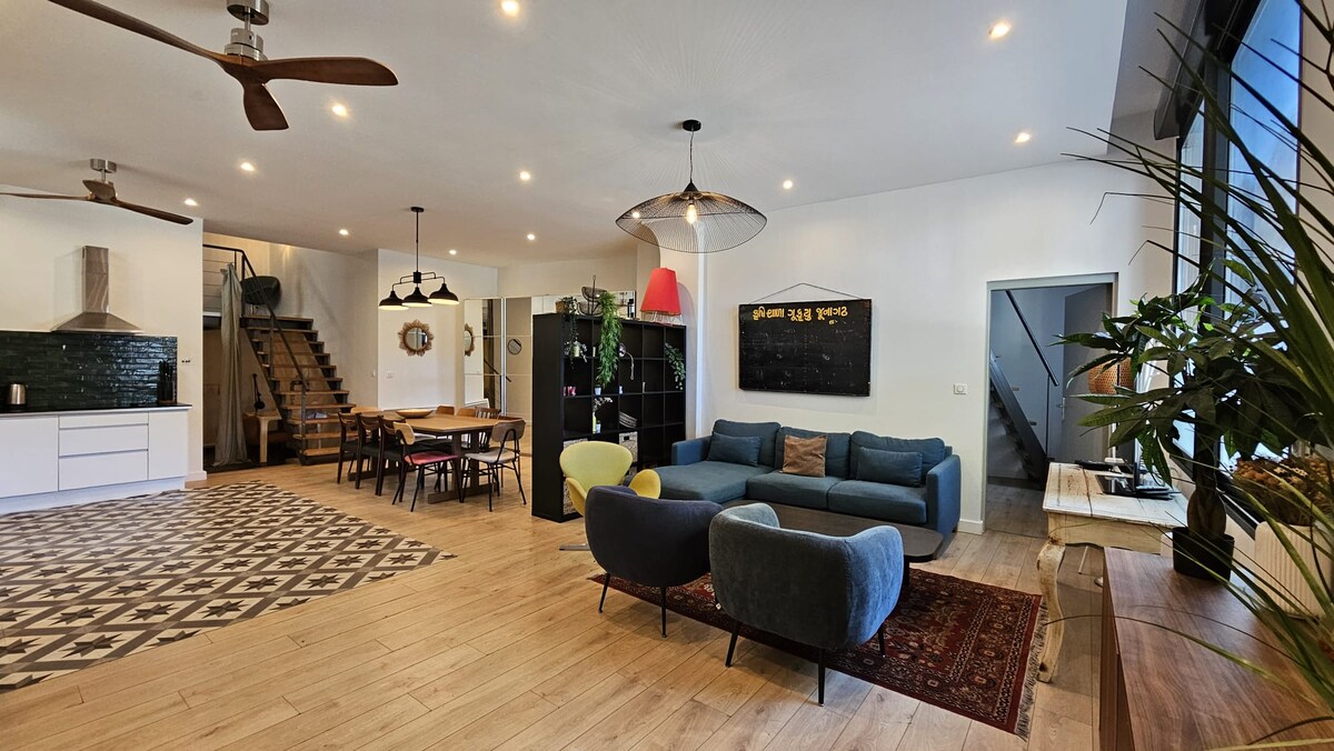 Magnifique Loft Proche Centre-ville et Gare